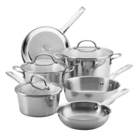 9-Piece Induction Stainless Steel Set