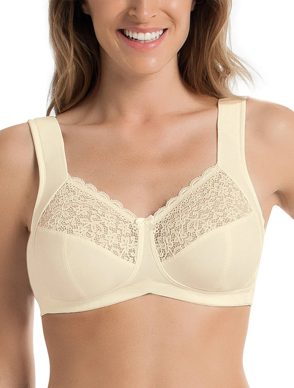 Anita Rosa Faia Havanna Wire Free Support Bra, Crystal