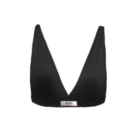 Bare Bamboo Black Triangle Bra