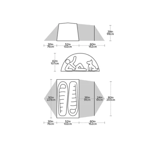 Big Agnes Blacktail Hotel 2 Tent