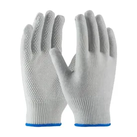 CleanTeam 40-6411/L Seamless Knit Nylon / Carbon Fiber Electrostatic Dissipative (ESD) Glove with PVC Dot Grip