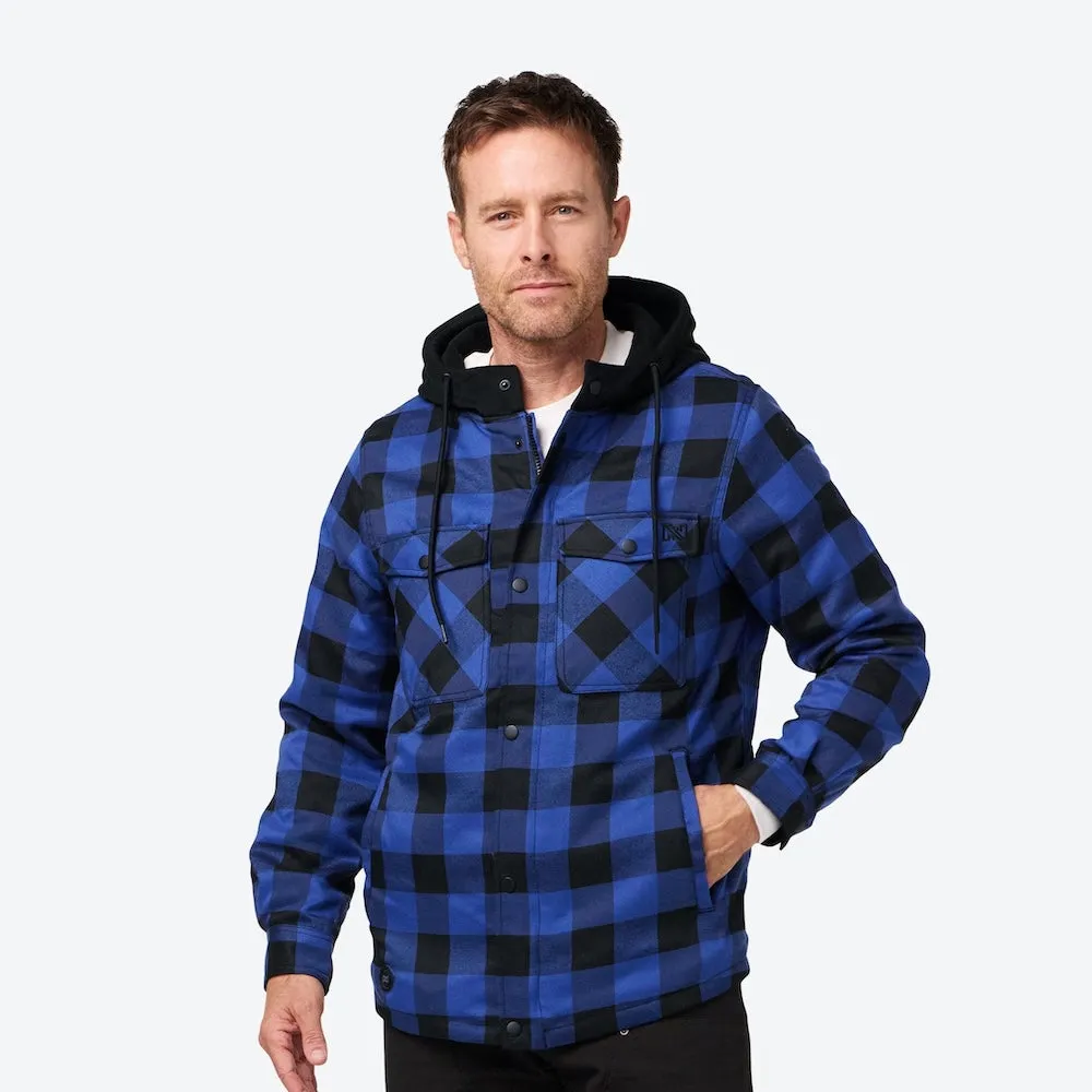 Flannel Hoodie Heated Jacket Men’s