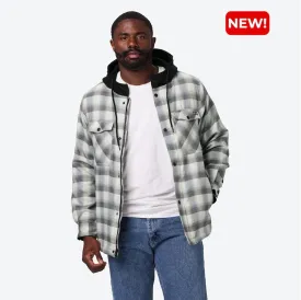 Flannel Hoodie Heated Jacket Men’s