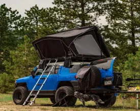 Freespirit Recreation Odyssey Series - Black Top Hard Shell - Rooftop Tent