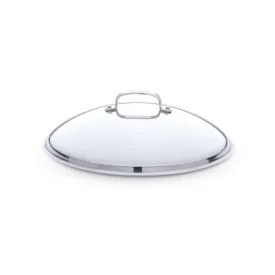 Heritage Steel Stainless Steel Domed Lid - 13.5″