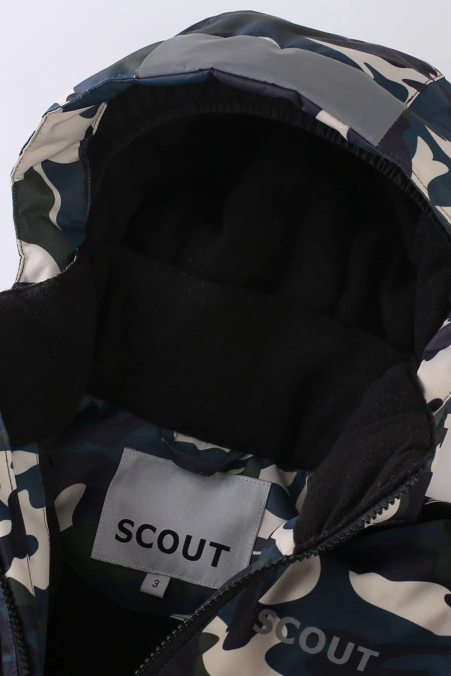 Kids Snowsuit Scout Camo