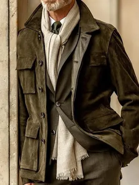 Men'S Suede Jacket