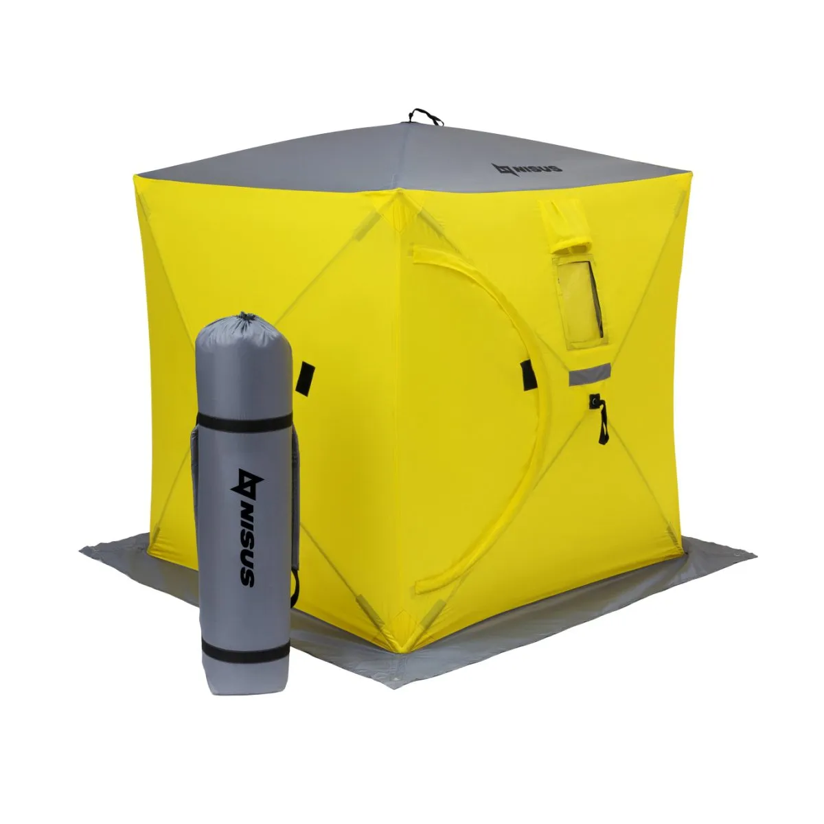 NISUS 2-Person Cube Series Pop-up Ice Fishing Shelter