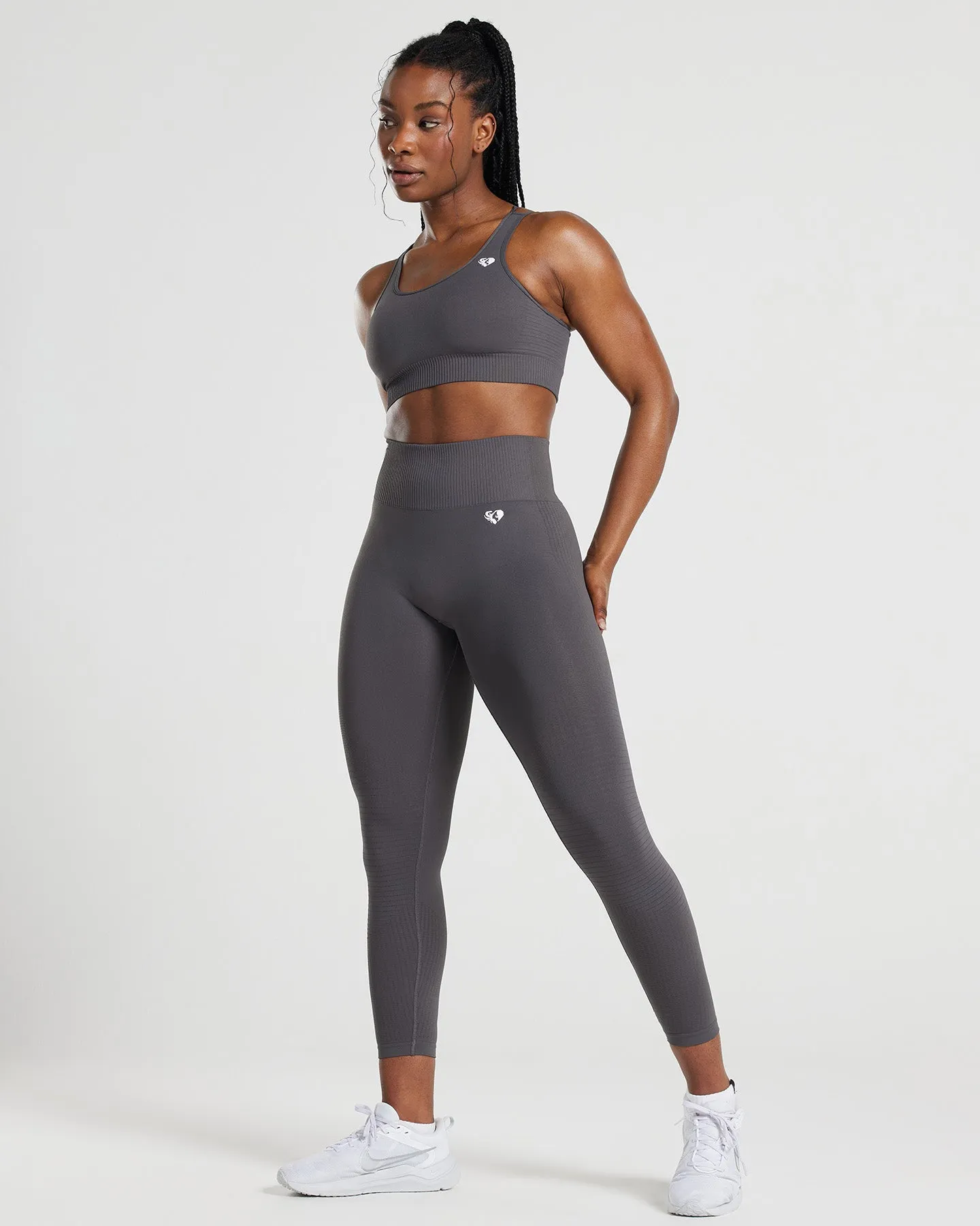 Power Seamless 7/8 Leggings | Graphite