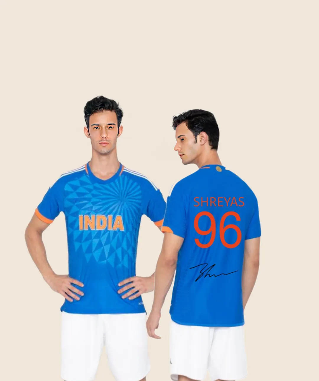 Shreyas Iyer signature Edition jerseys 2023-24- Fan Edition