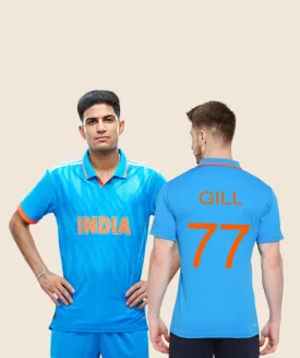 Shubman Gill Indian World Cup  Jerseys 2023-24 Player-Edition