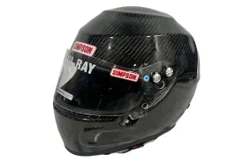 SIMPSON CARBON FIBER DEVIL RAY HELMET XL