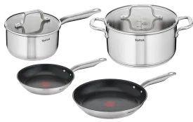 Tefal Virtuoso Induction Stainless Steel 4pc Set