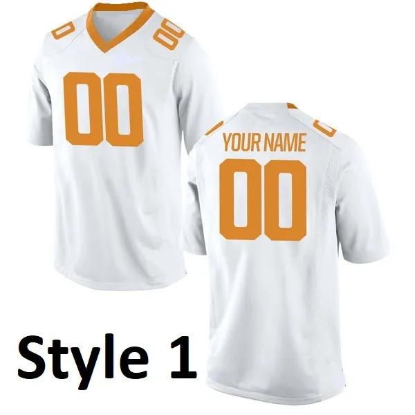 Tennessee Volunteers Style Customizable Football Jersey