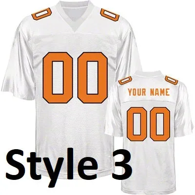 Tennessee Volunteers Style Customizable Football Jersey