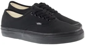 Vans Trainers Mens Authentic Black