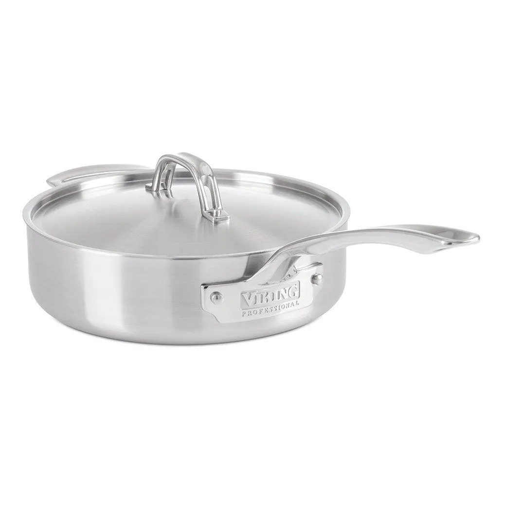 Viking Professional 5-ply 3.4-quart Saute Pan - Satin