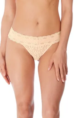 Wacoal Halo Lace Thong, Nude