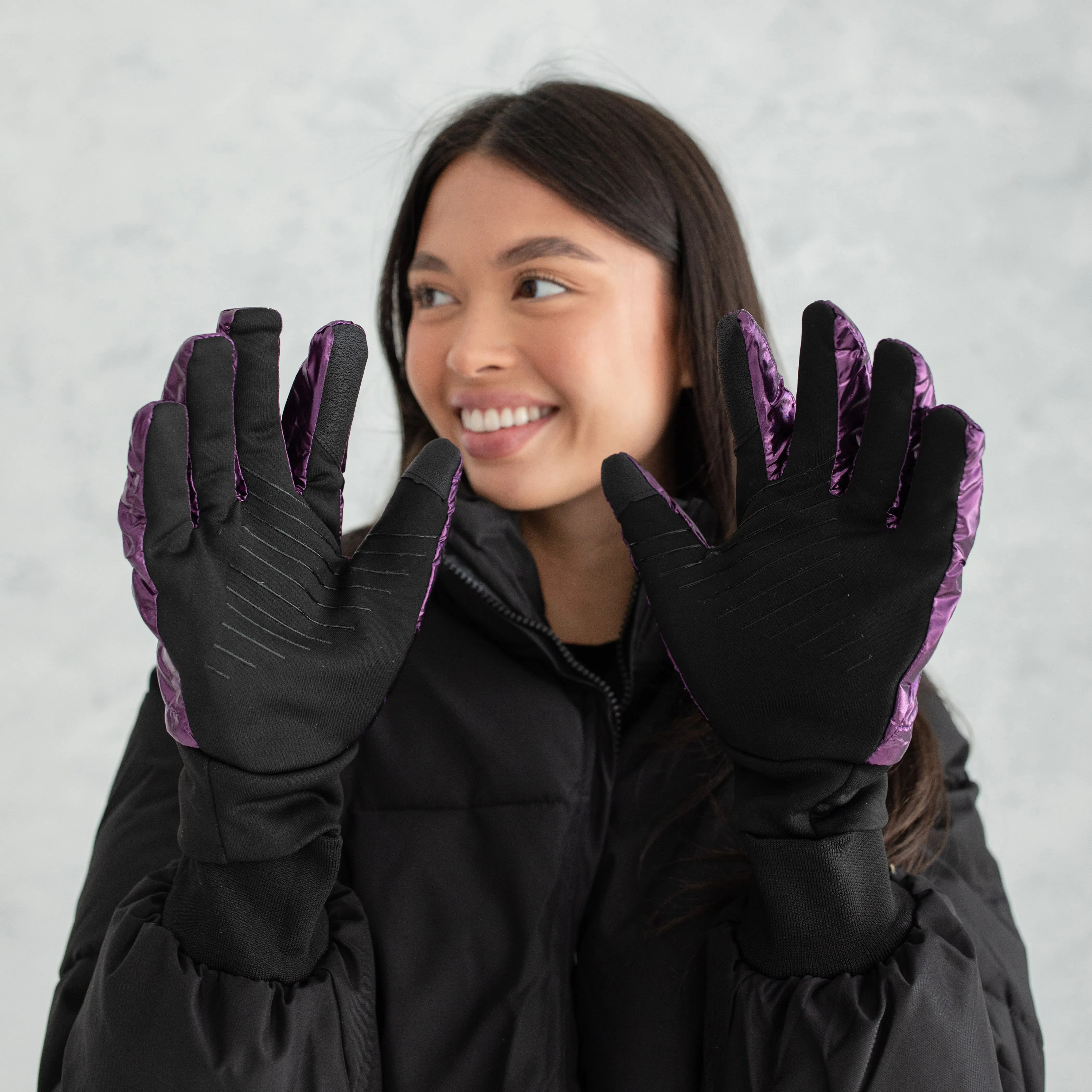 Women's Ultraviolet Purple Gloss Commuter Gloves